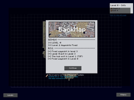 BackMap5 screenshot