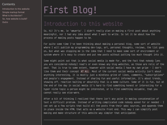 posts/Hello! screenshot
