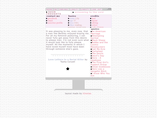 quotes/loveletters screenshot