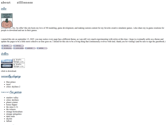 aboutme screenshot
