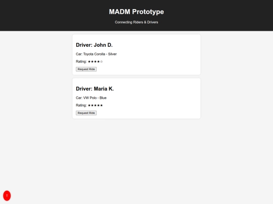 madm-prototype screenshot