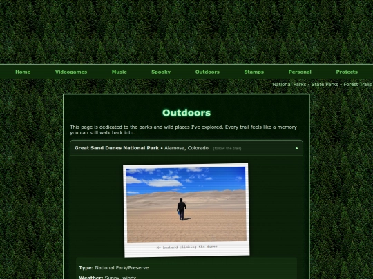 outdoors screenshot