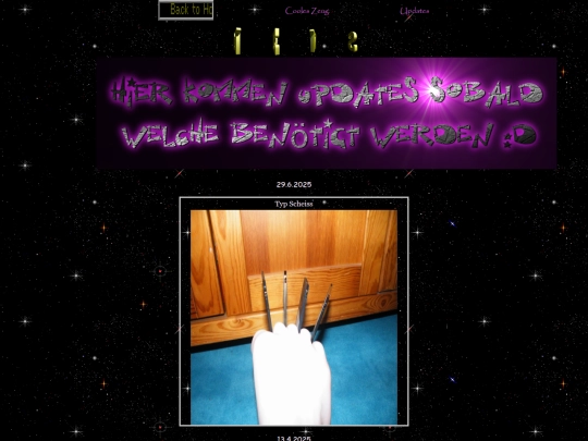 updates screenshot