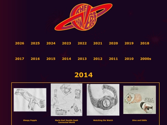 ArtTimeline2014 screenshot