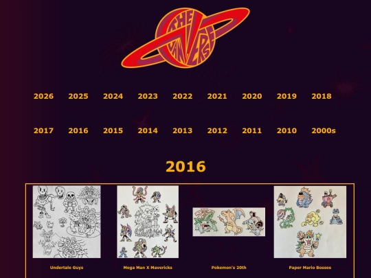 ArtTimeline2016 screenshot