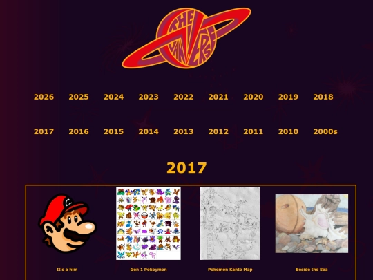 ArtTimeline2017 screenshot