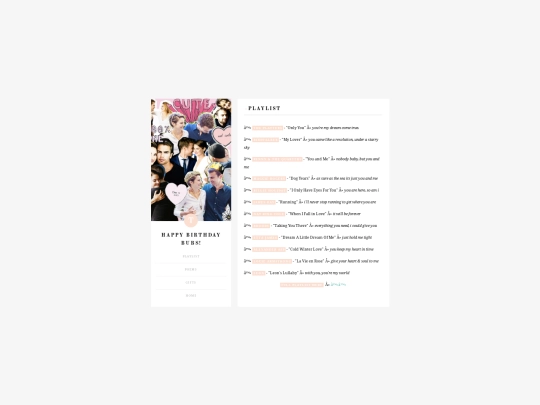 playlist screenshot
