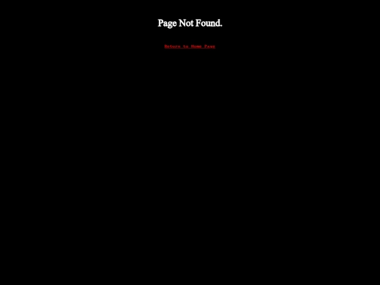 not_found screenshot