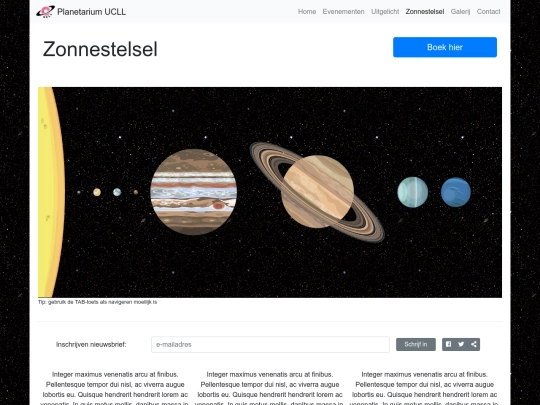 planets screenshot