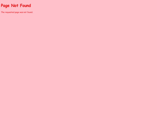 not_found screenshot