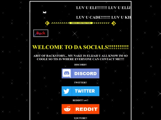 links screenshot