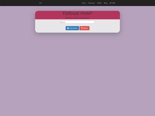 fizzbuzz screenshot