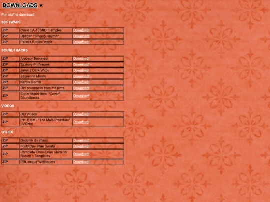 content/downloads screenshot