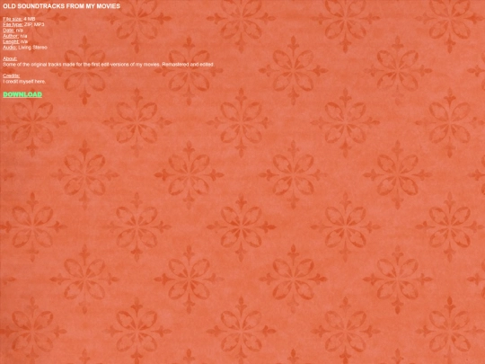 downloads/soundtracks/oldsound screenshot