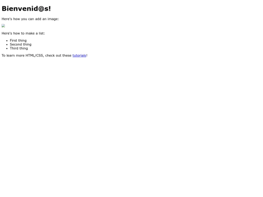 index screenshot