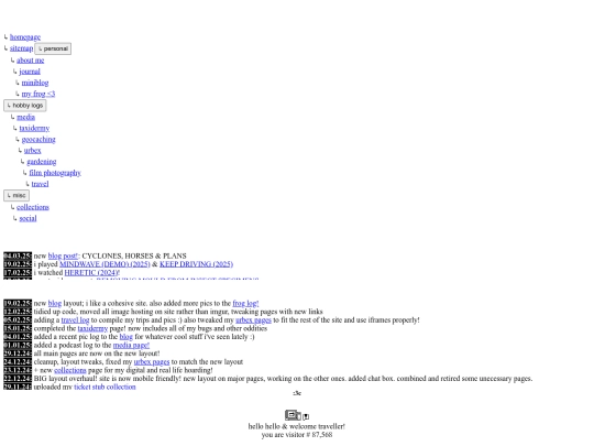archivedpages/oldhome screenshot