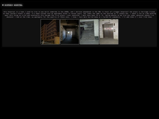 frames/urbex/hospital screenshot