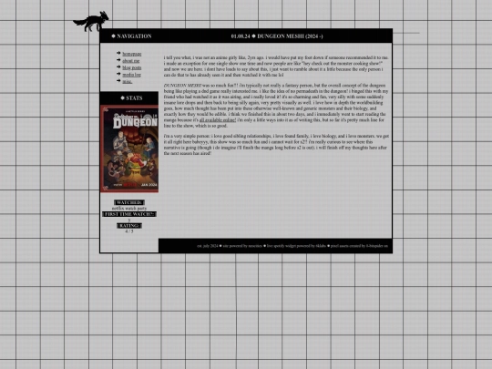 reviews/dunmeshi screenshot