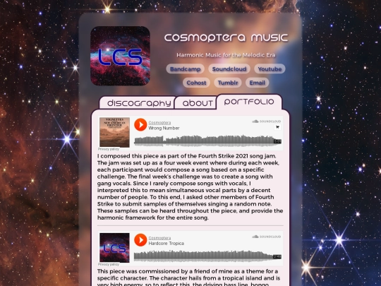 portfolio screenshot