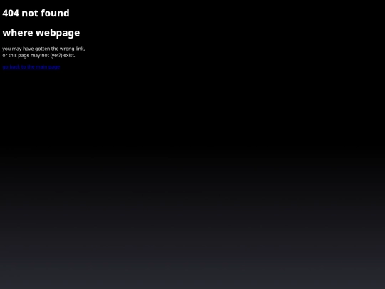 not_found screenshot