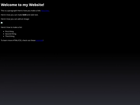 other/defaultpage screenshot
