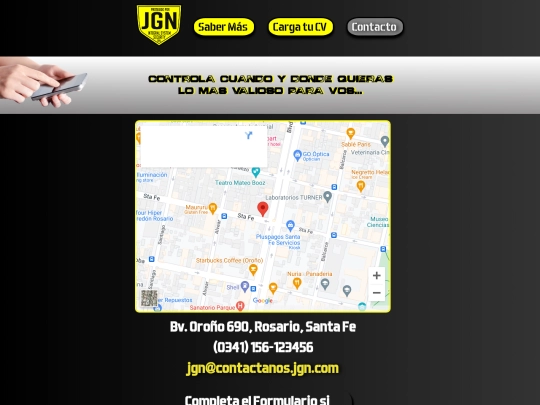 jgn/contacto screenshot