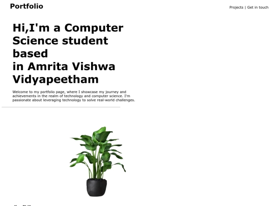 Portfolio/main screenshot
