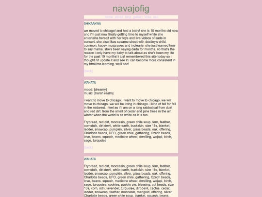 blog screenshot