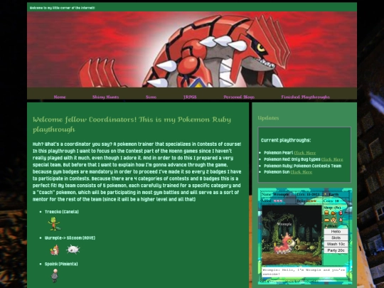 Pokemon_Ruby_Contests screenshot