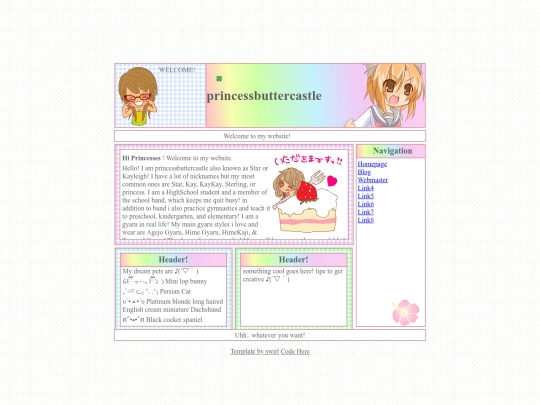 info screenshot