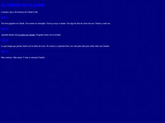madideas/claudio screenshot
