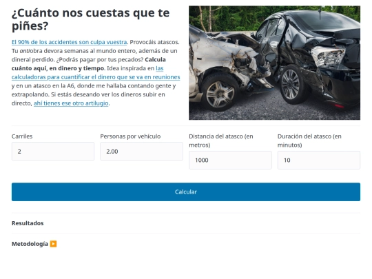 obras/cuanto/coche screenshot