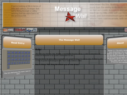 MsgWall screenshot