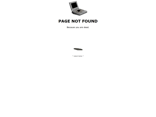 not_found screenshot