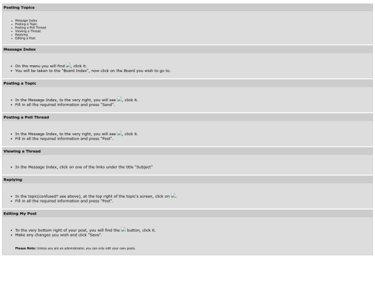 Fractured Fantasy/Guestbook/posting screenshot