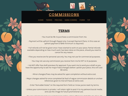 com/terms screenshot