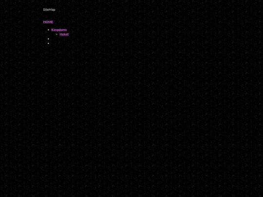 home/sitemap screenshot