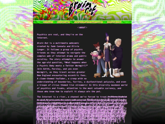 BrainRot Website_AboutPage screenshot