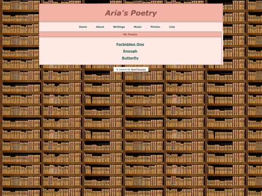 poetry screenshot