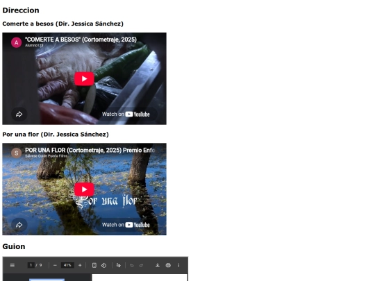 cortometrajes screenshot