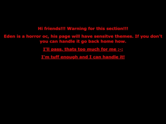 warning screenshot