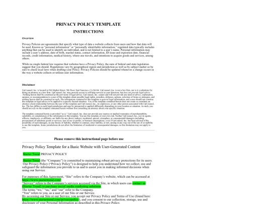 privacypolicy screenshot
