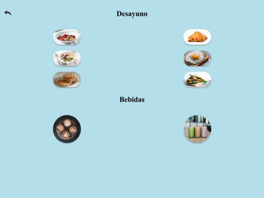 App/Desayuno screenshot