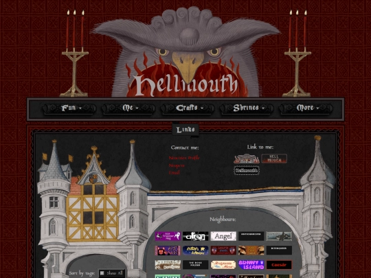 links screenshot