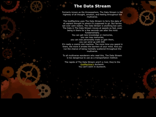 GodMachine entries/The-Data-Stream screenshot