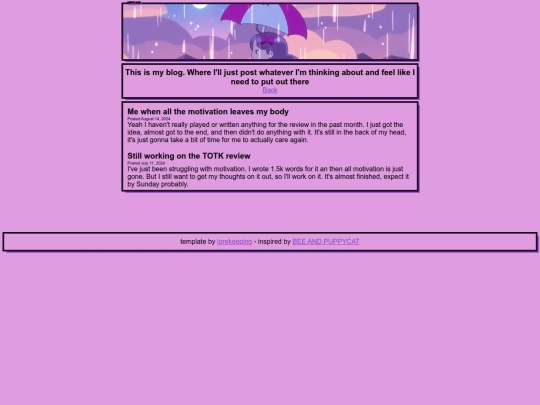 blog screenshot