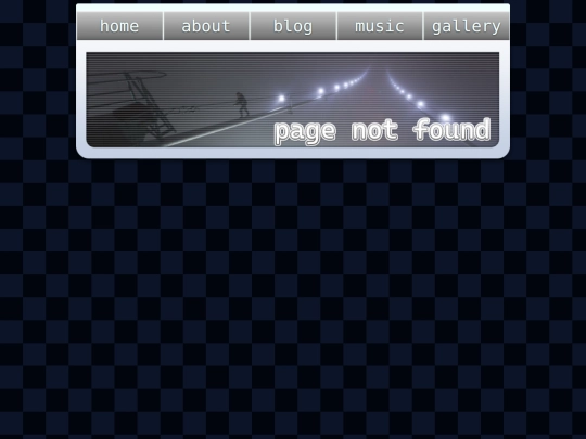 not_found screenshot