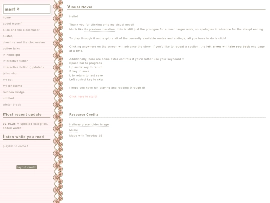 writing portfolio/revision portal screenshot