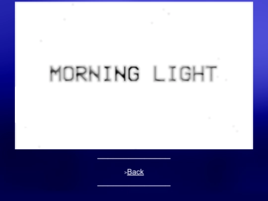 morninglight screenshot