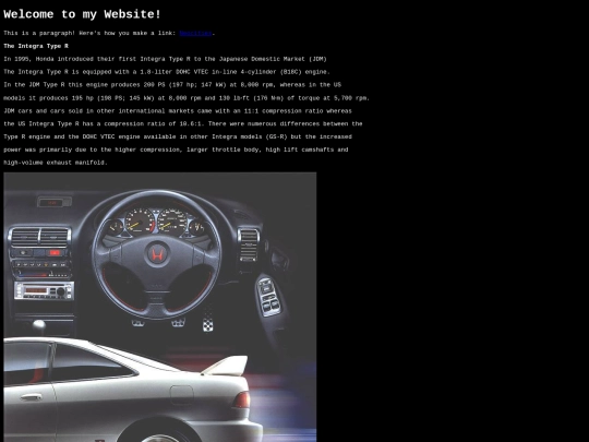 honda screenshot
